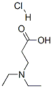 3-二乙氨基丙酸盐酸盐结构式_15674-67-6结构式