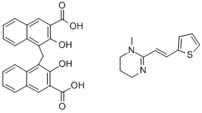 噻嘧啶结构式_15686-83-6结构式