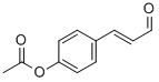 (2e)-3-(4-(乙酰基氧基)苯基)-2-丙烯醛结构式_157096-53-2结构式