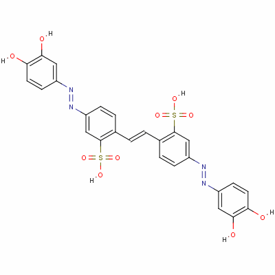 芪偶氮结构式_1571-36-4结构式