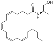 (5Z,8z,11z,14z)-n-[(1r)-2-hydroxy-1-methylethyl]-5,8,11,14-eicosatetraenamide Structure,157182-49-5Structure