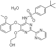 波生坦(水合物)结构式_157212-55-0结构式