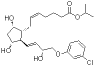 (+)-Cloprostenol isopropyl ester Structure,157283-66-4Structure