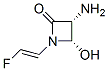 顺式-(9ci)-3-氨基-1-(2-氟乙烯)-4-羟基-2-氮杂啶酮结构式_157432-20-7结构式
