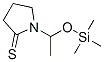 1-[1-[(三甲基甲硅烷基)氧基]乙基]-2-吡咯烷硫酮结构式_157439-40-2结构式