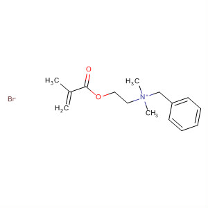 N-苄基-2-(异丁烯酰基氧基)-N,N-二甲基乙烷溴化铵结构式_157617-92-0结构式
