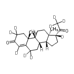 孕酮-D9结构式_15775-74-3结构式