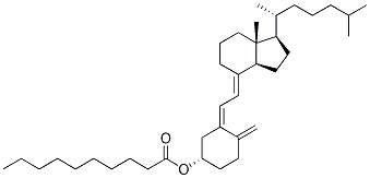维他命D3癸酸酯结构式_158180-04-2结构式
