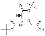 1,3-二-Boc-2-(羧基甲基)胍结构式_158478-76-3结构式