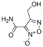 1,2,5-噁二唑-3-羧酰胺 4-(羟基甲基)- 2-氧化物 (9ci)结构式_158590-73-9结构式