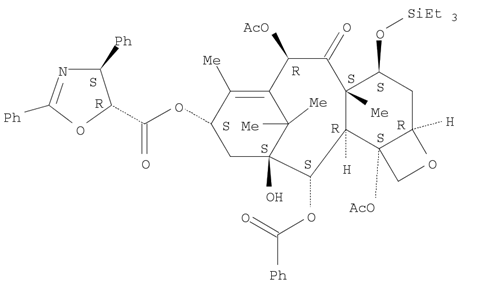 紫杉醇缩合物 （N-1步的紫杉醇）结构式_158722-23-7结构式