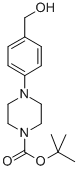 4-(4-N-Boc-哌嗪)苄基乙醇结构式_158985-37-6结构式