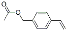 4-乙烯苄基乙酸酯结构式_1592-12-7结构式