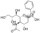2-O-phenyl-alpha-d-n-acetylneuraminic acid Structure,15964-32-6Structure