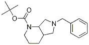 八氢-6-(苯基甲基)-1H-吡咯并[3,4-b]吡啶-1-羧酸 1,1-二甲基乙酯结构式_159877-35-7结构式