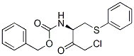 (R)-(-)-3-(苄氧羰基氨基)-1-氯-4-苯硫基-2-丁酮结构式_159878-01-0结构式