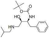 [(1S,2R)-2-羟基-3-[(2-甲基丙基)氨基]-1-(苯基甲基)丙基]-1,1,-二甲基乙酯结构式_160232-08-6结构式