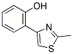 2-(2-Methyl-thiazol-4-yl)-phenol Structure,160241-65-6Structure