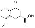 1,2,3,4-四氢-8-甲氧基-4-氧代-2-萘羧酸结构式_16035-97-5结构式
