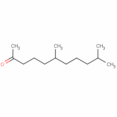 6,10-二甲基-2-十一烷酮结构式_1604-34-8结构式