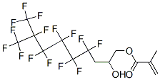 3-(全氟-5-甲基己基)-2-羟基丙基甲基丙烯酸酯结构式_16083-81-1结构式