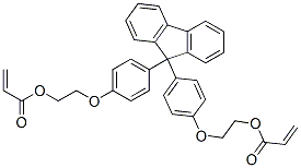 9,9-双[4-(2-丙烯酰氧基乙氧基)苯基]芴结构式_161182-73-6结构式