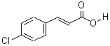 4-氯肉桂酸结构式_1615-02-7结构式