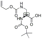 Boc-Dap(Alloc)-OH结构式_161561-83-7结构式