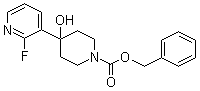 2-氟-4-羟基-3,4,5,6-四氢-2H[3,4]联吡啶-1-羧酸苄酯结构式_161610-13-5结构式