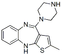 10H-Thieno[2,3-b][1,5]benzodiazepine, 2-methyl-4-(1-piperazinyl)- Structure,161696-76-0Structure