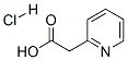 2-吡啶乙酸盐酸盐结构式_16179-97-8结构式