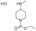 4-甲氨基-1-哌啶羧酸乙酯盐酸盐结构式_161858-53-3结构式