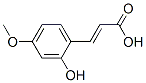 3-(2-Hydroxy-4-methoxy-phenyl)-acrylic acid Structure,16202-50-9Structure