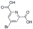 4-Bromopyridine-2,6-dicarboxylic acid Structure,162102-81-0Structure