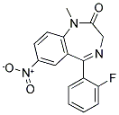 氟硝西泮结构式_1622-62-4结构式