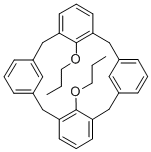 25,27-二丙氧基杯[4]芳香烃结构式_162301-48-6结构式