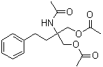 N-[1,1-双[(乙酰基氧基)甲基]-3-苯基丙基]乙酰胺结构式_162359-95-7结构式