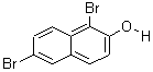 1,6-二溴-2-萘酚结构式_16239-18-2结构式
