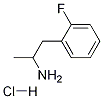 2-氟苯基丙胺盐酸盐结构式_1626-69-3结构式