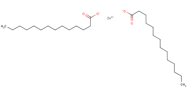 十四烷酸锌结构式_16260-27-8结构式