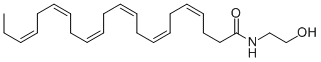 (4Z,7Z,10Z,13Z,16Z,19Z)-N-(2-羟基乙基)-4,7,10,13,16,19-二十二碳六烯酰胺结构式_162758-94-3结构式