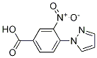 3-硝基-4-(1H-吡唑-1-基)苯甲酸结构式_162848-25-1结构式