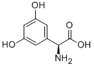 (S)-3,5-二羟基苯基甘氨酸结构式_162870-29-3结构式
