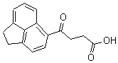 (3-苊并基)丙酸结构式_16294-60-3结构式