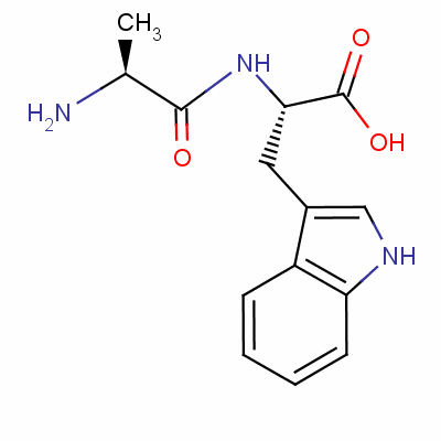 L-丙氨酰-l-色胺结构式_16305-75-2结构式