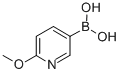 2-甲氧基-5-吡啶硼酸结构式_163105-89-3结构式