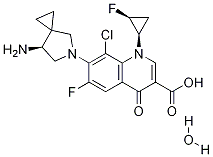 Sitafloxacin (monohydrate) Structure,163253-37-0Structure