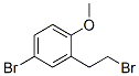4-Bromo-2-(2-bromoethyl)-1-methoxybenzene Structure,163260-76-2Structure