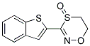 3-苯并[b]噻吩-2-基-5,6-二氢-1,4,2-噁噻嗪 4-氧化物结构式_163269-30-5结构式