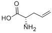(S)-(-)-2-氨基-4-戊烯酸结构式_16338-48-0结构式